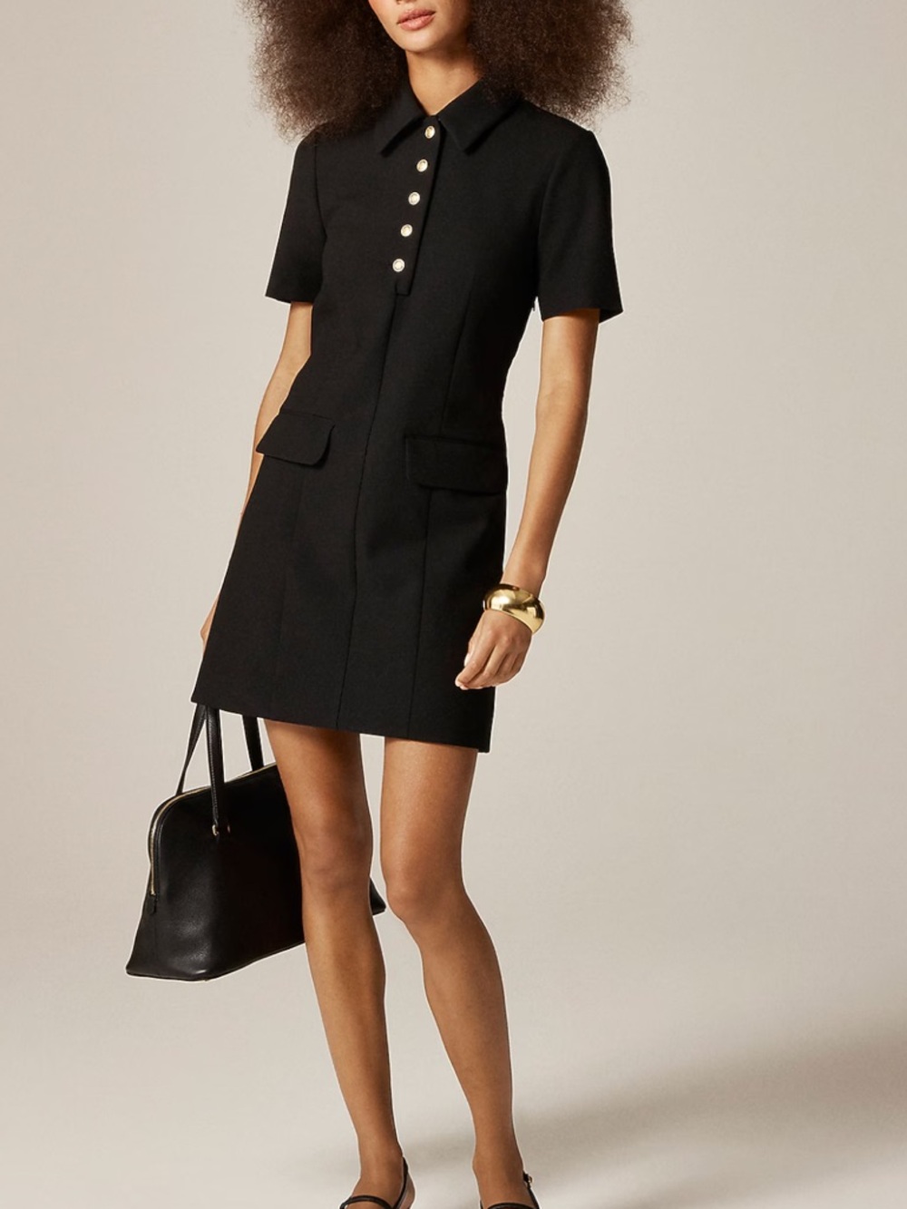 NWT J. Crew Parc Dress in Four Season Stretch Size 8 - Picture 1 of 5